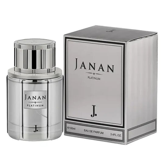 Janan Platinum Perfume 100ml - Luxury Fragrance for Men and Women


