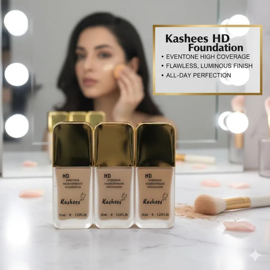“Kashees HD Eventone High Coverage Foundation Bottle”