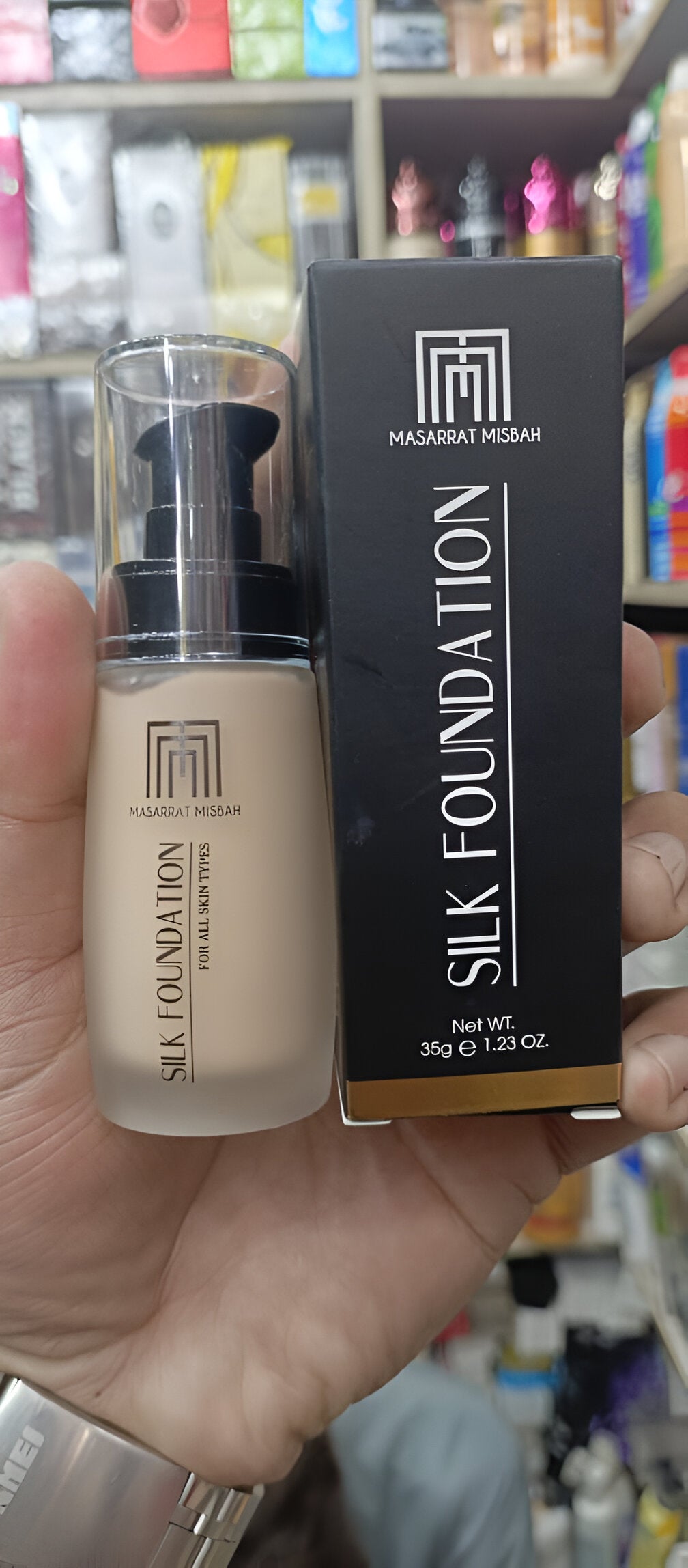 Masarrat Misbah Cream Silk Foundation 35ml – Hydrating, Shine-Free, Lightweight Coverage







