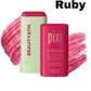 "PIXI On-the-Glow Blush Stick in Ruby - Creamy & Radiant Finish"