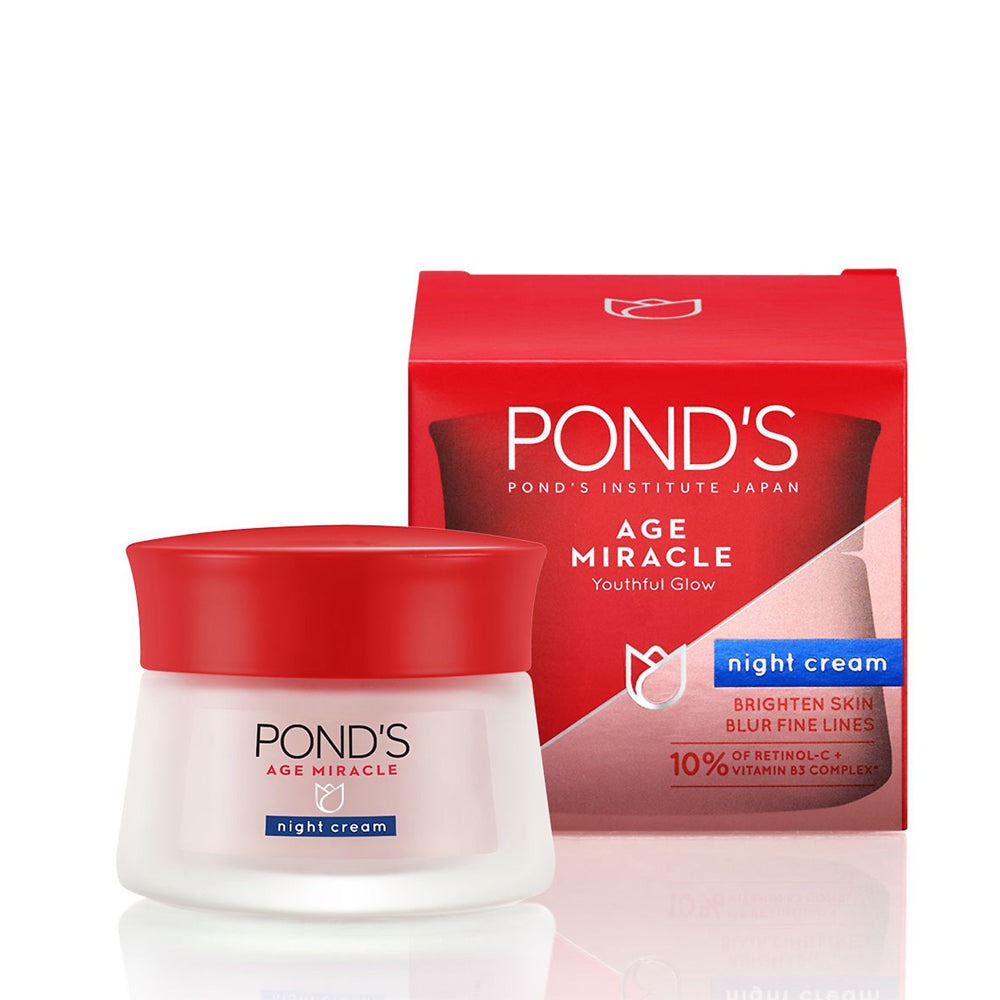Pond’s Age Miracle Cream – Anti-Aging Night Care Cream for Wrinkles and Youthful Skin

