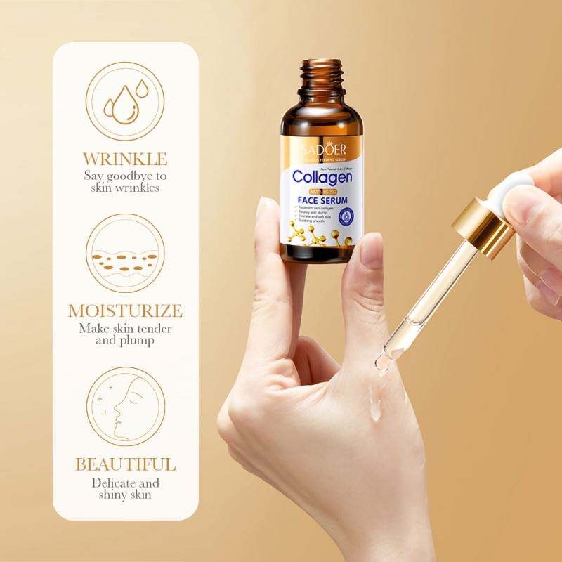 Sadoer Facial Essence – Hydrating & Firming Face Serum for Youthful Glow
