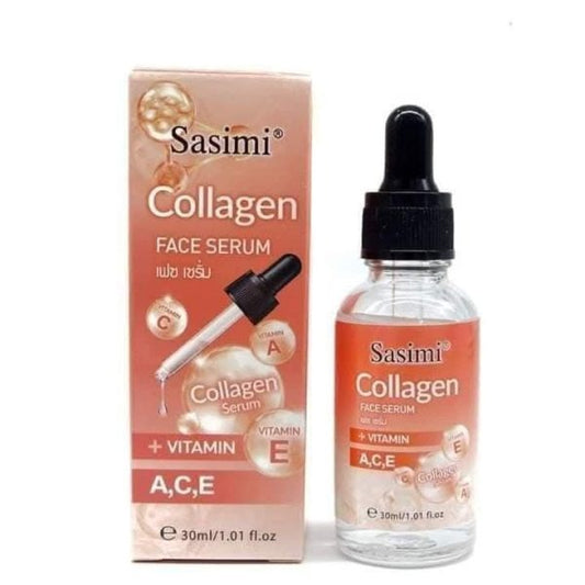 Sasimi Collagen Face Serum – High Quality Collagen & Vitamin E Serum for Sun Spot Treatment

