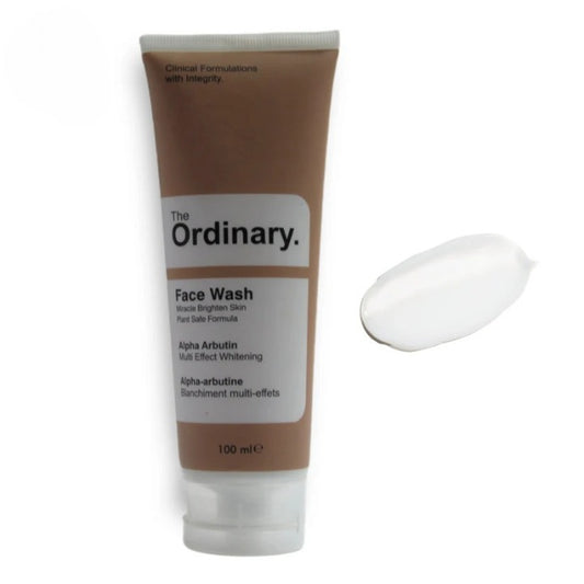 "The Ordinary Alpha Arbutin Face Wash 100ml Tube"


