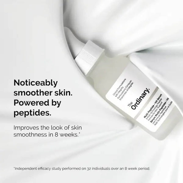 The Ordinary Buffet Multi-Technology Peptide Serum, 30ml bottle, anti-aging and hydrating serum for youthful skin.