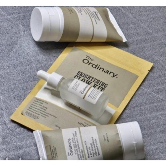 The Ordinary Face and Hand Brightening Glow Kit – Complete 4-Step Skincare Routine
