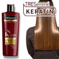 Tresemme Keratin Shampoo 400ml bottle for nourishing and strengthening hair, providing smooth, shiny, and healthy results.

