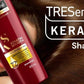 Tresemme Keratin Shampoo 400ml bottle for nourishing and strengthening hair, providing smooth, shiny, and healthy results.

