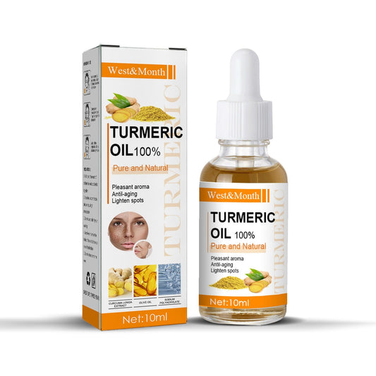 Turmeric Freckle Serum – Organic Skin Brightening Oil for Dark Spots and Anti-Aging (10ml)
