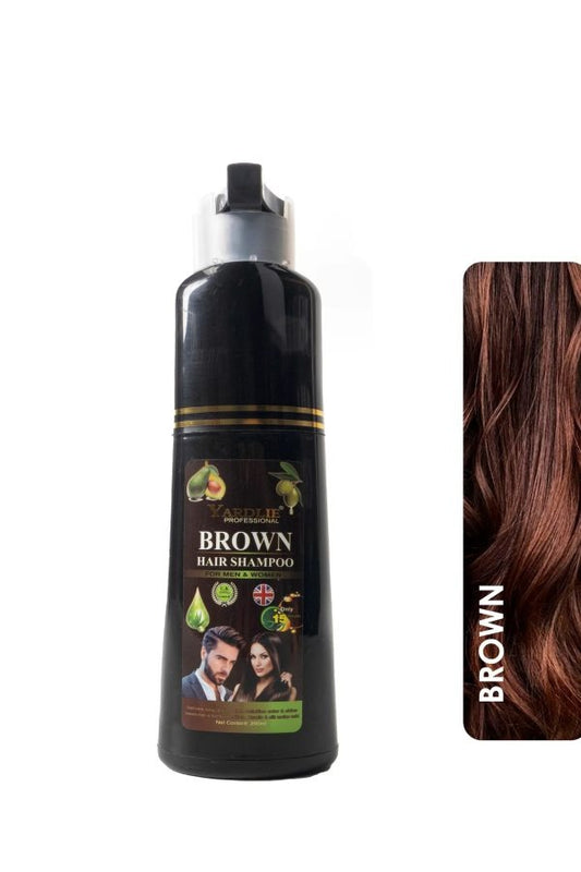Yardlie Professional Hair Color Shampoo 200ml - UK Based Formula for Long-lasting Color and Shine for Men & Women

