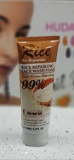 Yardlie Professional Rice Repairing Face Wash Foam with Kojic Acid – 150ml
